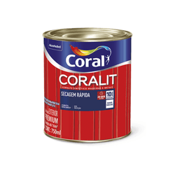CORALIT SECAGEM RÁPIDA BRANCO BRILHANTE 0,75L - CORBELLA TINTAS