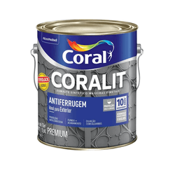 CORALIT ANTIFERRUGEM BRANCO 3,6L FERROLACK - CORBELLA TINTAS