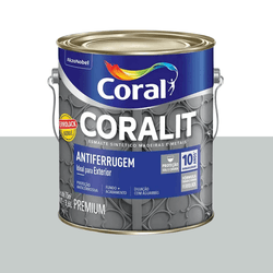 CORALIT ANTIFERRUGEM PLATINA 3,6L FERROLACK - CORBELLA TINTAS