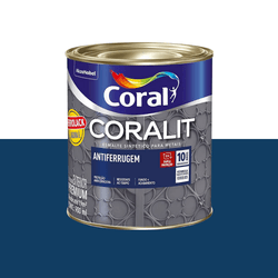 CORALIT ANTIFERRUGEM AZUL DEL REY 0,9L FERROLACK - CORBELLA TINTAS