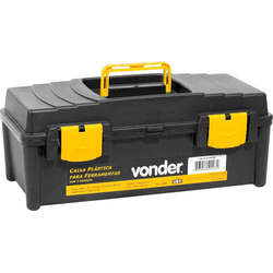Caixa Plástica VD 4038 com 1 Bandeja - Vonder - Cores Vivas Home Center