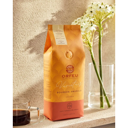 Café Orfeu Torrado em Grãos Bourbon Amarelo 250g - GUSTAVO LEONEL CAFÉS ESPECIAIS 