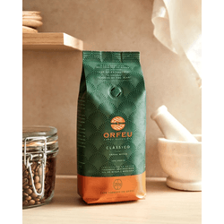 Café Orfeu Torrado em Grãos Clássico 250g - GUSTAVO LEONEL CAFÉS ESPECIAIS 