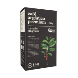 Café IAO Orgânico Premium Torrado em Grãos 250g - GUSTAVO LEONEL CAFÉS ESPECIAIS 