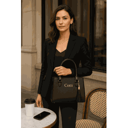 Bolsa Cotti Lorena Baby Fokus Preto - 0010 - Cotti Store