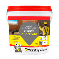 CHAPIX PVA BALDE 18 LITROS QUARTZOLIT - Couto Materiais 