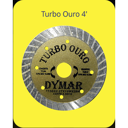 DISCO DIAM TURBO OURO 115X2.0X12X20MM DYMAR - Couto Materiais 