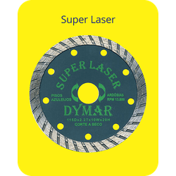 DISCO DIAM SUPER LASER 115DX2.2TX10WX20H DYMAR - Couto Materiais 
