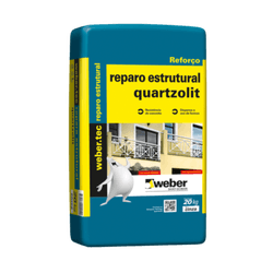 ARGAMASSA PARA REPARO ESTRUTURAL QUARTZOLIT WEBER.... - Couto Materiais 