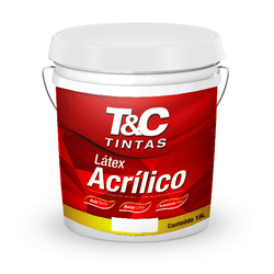 Tinta Látex Econômico T&C Balde 18l - DADO DISTRIBUIDORA