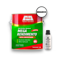 Kit Mega Rendimento Branca + Corante Preto - DADO DISTRIBUIDORA