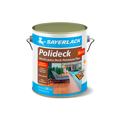 Polideck Semi Brilho Transparente 3,6l - DADO DISTRIBUIDORA