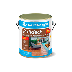 Polideck Semi Brilho Transparente 3,6l - DADO TINTAS