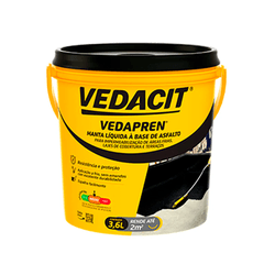 Vedapren Preto 3,6l - DADO DISTRIBUIDORA