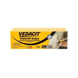 Vedatop RodapÉ Caixa 4kg - DADO DISTRIBUIDORA