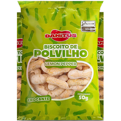 Biscoito De Polvilho Lemon Pepper 50g - 30000481 - DAYDAYEX