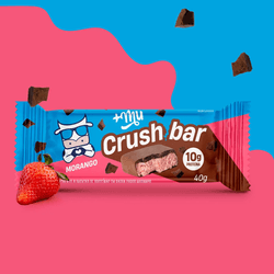 Crush Bar +mu Morango Com 10g De Proteína 40g - 50... - DAYDAYEX