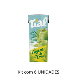 Água De Coco Tial 200ml - Kit Com 6 Unidades - TH6 - DAYDAYEX