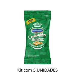Amendoim Grelhaditos Torrado Sem Pele 24g - Kit Co... - DAYDAYEX