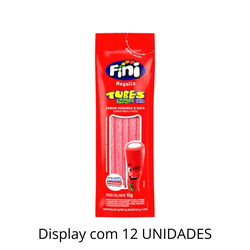 Bala Fini Tubes Azedinhos Morango 15g - Display Co... - DAYDAYEX