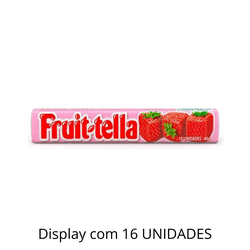 Bala Fruittella Mastigável Morango 40g - Display C... - DAYDAYEX