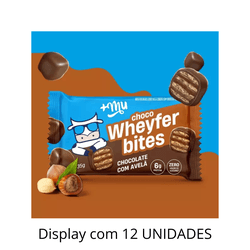 Choco Wheyfer Bites +mu Chocolate Com Avelã Com 6g... - DAYDAYEX