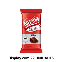 Chocolate Classic Diet 25g - Display Com 22 Unidad... - DAYDAYEX