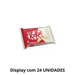 Chocolate Kit Kat White 41,5g - Display Com 24 Uni... - DAYDAYEX