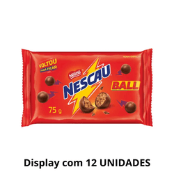 Chocolate Nescau Ball 75g - Display Com 12 Unidade... - DAYDAYEX