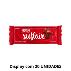 Chocolate Suflair 50g - Display Com 20 Unidades - ... - DAYDAYEX