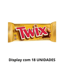Chocolate Twix 40g - Display Com 18 Unidades - TH6 - DAYDAYEX