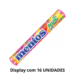 Drops Mentos Fruit 38g - Display Com 16 Unidades -... - DAYDAYEX