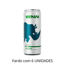 Energético Vrauu Tradicional 250ml - Fardo Com 6 U... - DAYDAYEX