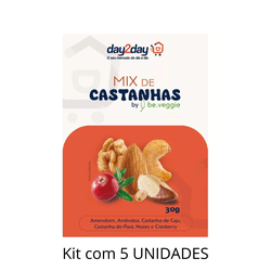 Mix De Castanhas Day2day By Be Veggie 30g - Kit Co... - DAYDAYEX