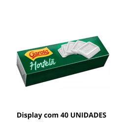 Pastilha Garoto Hortelã 17g - Display Com 40 Unida... - DAYDAYEX