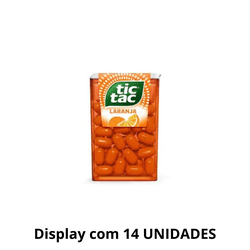 Pastilha Tic Tac Laranja 14,5g - Display Com 14 Un... - DAYDAYEX