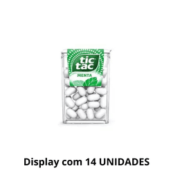 Pastilha Tic Tac Menta 14,5g - Display Com 14 Unid... - DAYDAYEX