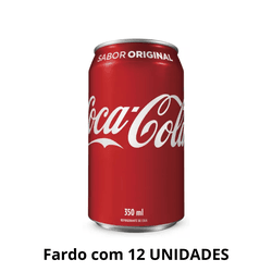 Refrigerante Coca Cola 350ml - Fardo Com 12 Unidad... - DAYDAYEX
