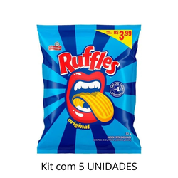 Salgadinho Batata Ruffles Original 32g - Kit Com 5... - DAYDAYEX