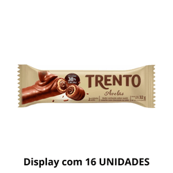 Trento Avelã 29g - Display Com 16 Unidades - TH112 - DAYDAYEX