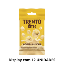 Trento Bites Mousse De Maracujá 40g - Display Com ... - DAYDAYEX