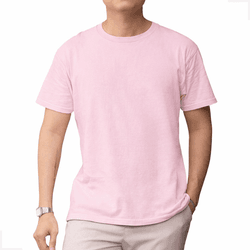 Camiseta Basica Comum Rosa - Debora Ribeiro Bolsas