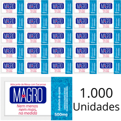 Adoçante De Mesa Magro Com Sacarose 500mg Caixa Co... - Delivery Hotels
