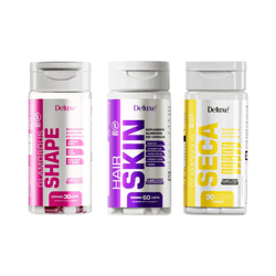 Combo Shape Seca E Hair Skin - DELUXE 