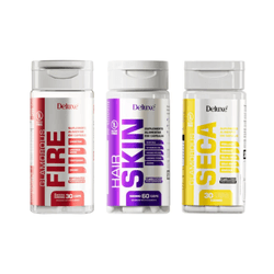 Combo Fire Seca E Hair Skin - DELUXE 
