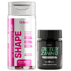 Combo Glamorous Shape E Detoxzinho - DELUXE 