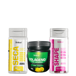 Combo Colageno Limão, Shape E Seca - DELUXE 