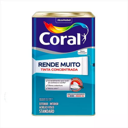 CORAL LATEX RENDE MUITO BRANCO NEVE 18 LTS - DEPOSITO CENTRAL 