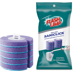 REFIL DESCARTAVEL PARA ESCOVA SANITARIA SANICLICK - DEPOSITO CENTRAL 