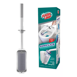 FLASH LIMP SANICLICK, ESCOVA SANITARIA COM REFIL D... - DEPOSITO CENTRAL 